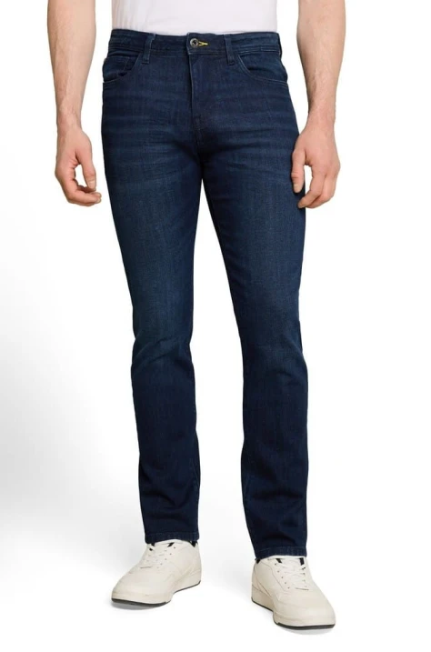 TTJOSH REGULAR SLIM Rinsed Blue Denim